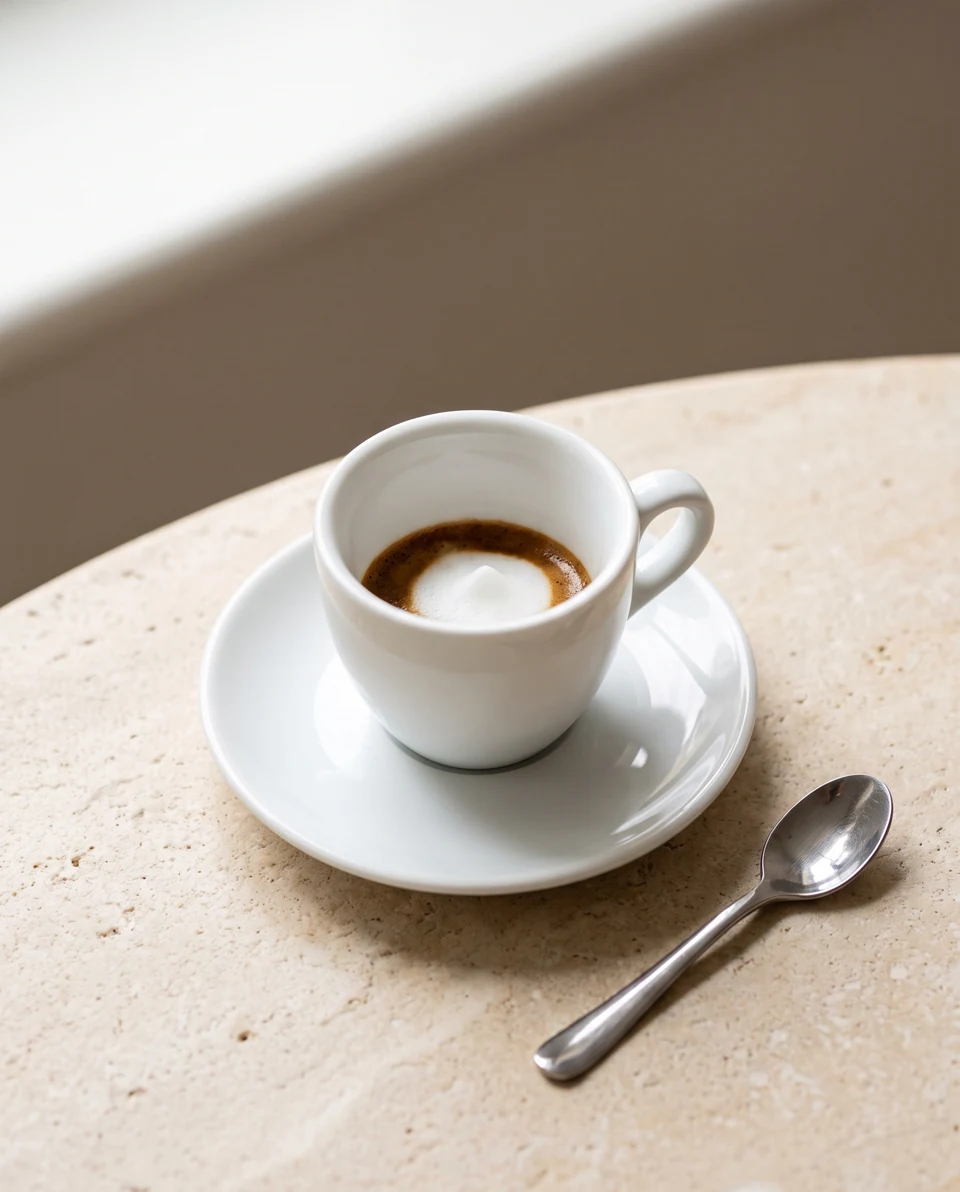 Illustrative Darstellung: Espresso Macchiato Illustrative Darstellung: Espresso Macchiato