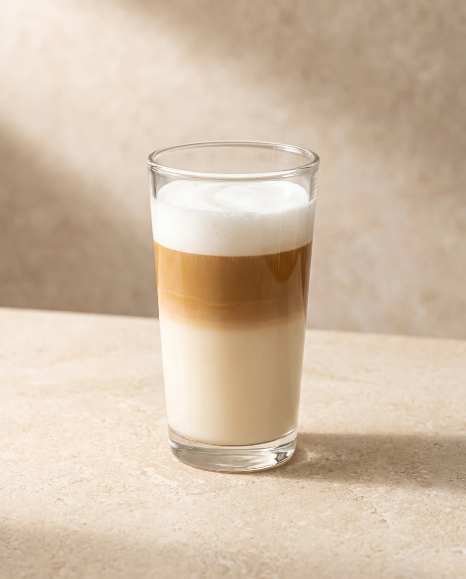 Illustrative Darstellung: Latte Macchiato Illustrative Darstellung: Latte Macchiato